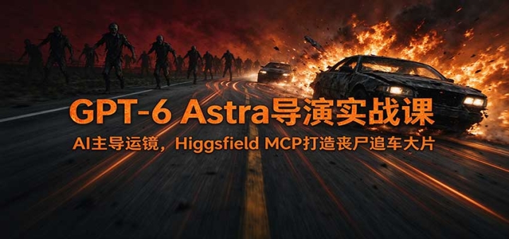 GPT-6 Astra����ʵս�Σ�AI�����˾���Higgsfield MCP����ɥʬ׷����Ƭ